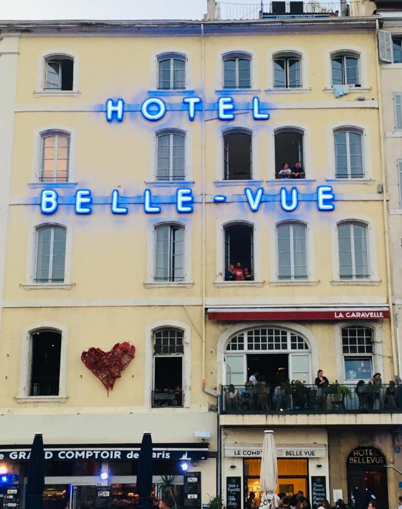 Hotel Belle-Vue Vieux-Port Marseilles Exterior foto
